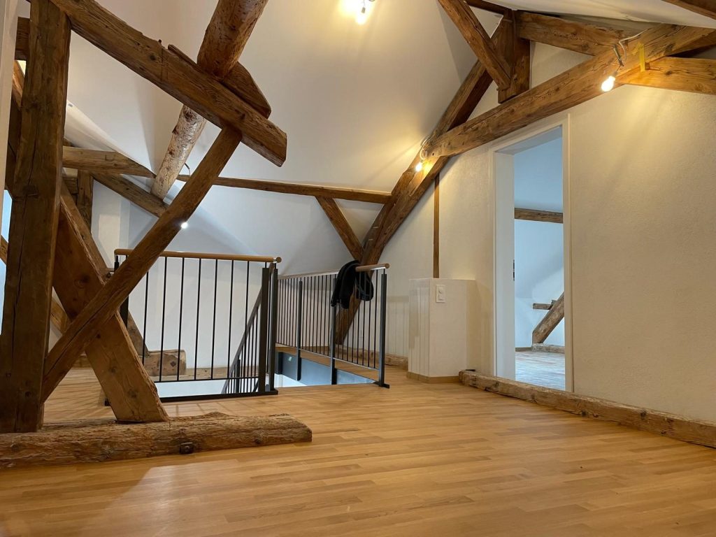 Peinture — Combles rénovés